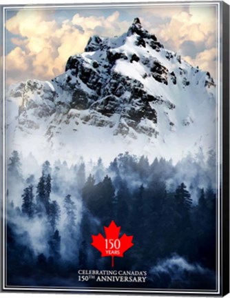 Framed Canada 150 Print