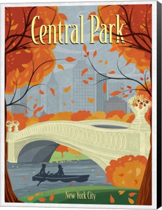 Framed Central Park Print
