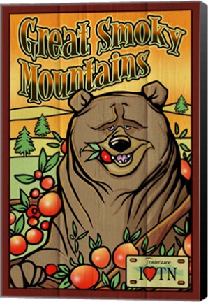 Framed Ol&#39; Smoky Print