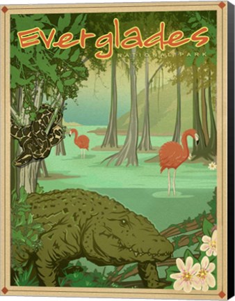 Framed Everglades Print