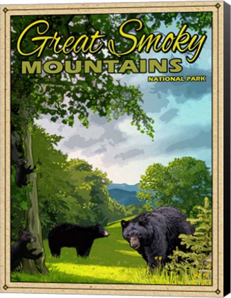 Framed Smoky Mountains Print