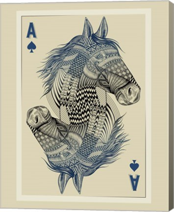 Framed Geo Horse Print