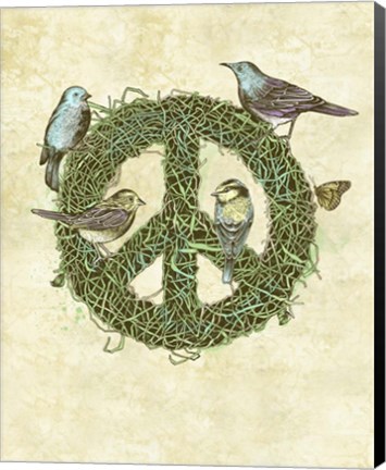 Framed Peace Talks Print