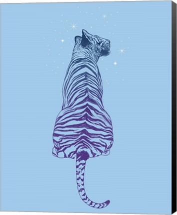 Framed Tiger Wonder Print