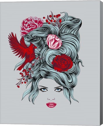 Framed Winter Queen Print