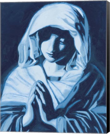 Framed Virgin Mary Print