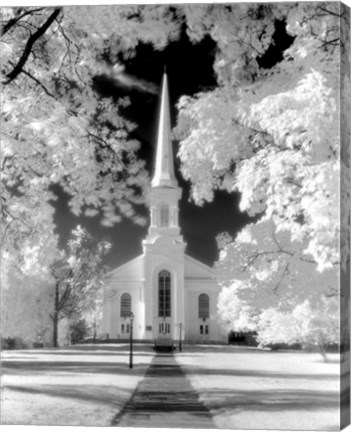 Framed Westfield Church Infrared Print