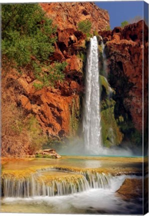 Framed Mooney  Falls Print
