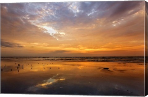 Framed Port Aransas Campground Sunrise Print
