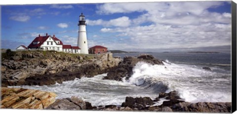 Framed Portland Head Light Print
