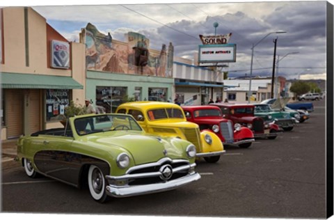 Framed Rt 66 Fun Run Kingman Print
