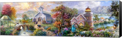 Framed Sunday Morning in Spring Print