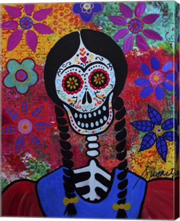 Framed Young Frida Print