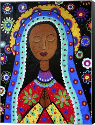 Framed Our Lady Of Guadalupe II Print