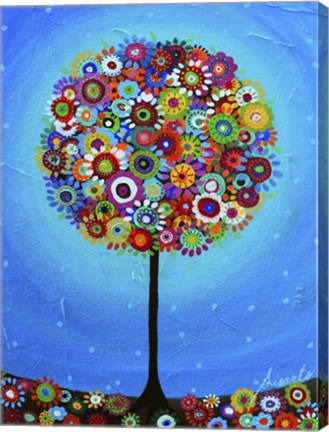 Framed Rossmoor&#39;s Tree Of Life Print