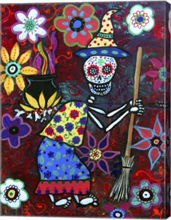 Framed Bruja II Print