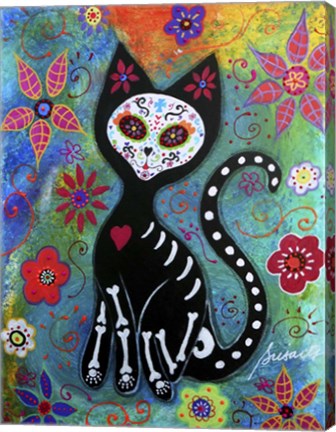 Framed El Gato Cat Print