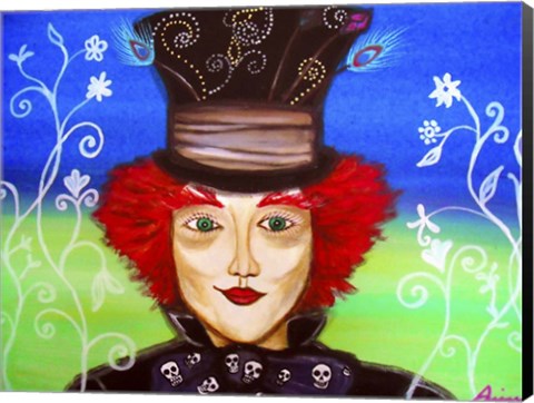 Framed Madhatter Print