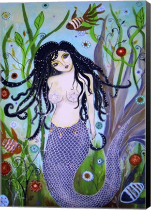 Framed My Sirena Print