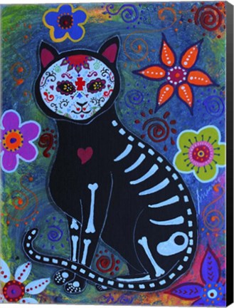 Framed Tall El Gato Print