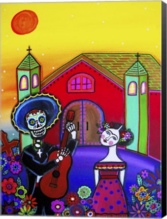 Framed Mi Solo Amor Print