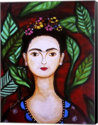 Framed Serene Frida Print