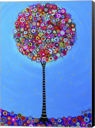 Framed Menchie&#39;s Tree Of Life 1 Print
