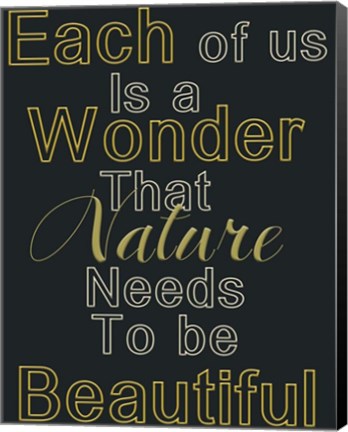 Framed Beauty Within Print