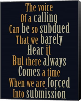 Framed Calling Print