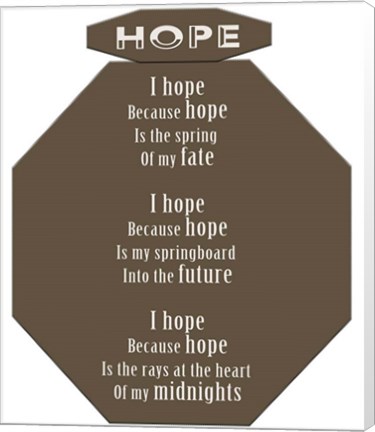 Framed Hope 1 Print