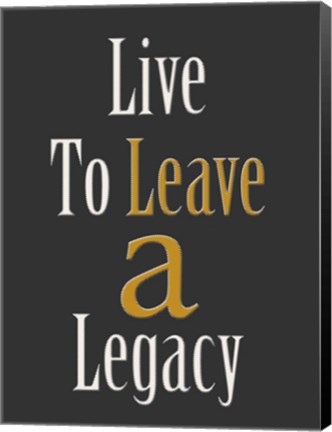 Framed Legacy Print