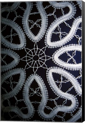 Framed Bruges Belgium Detail Of Hand Made Lace Print