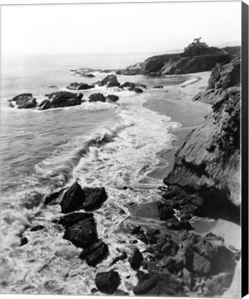 Framed 1910s Circa 1918 Arch Beach Laguna California Usa Print