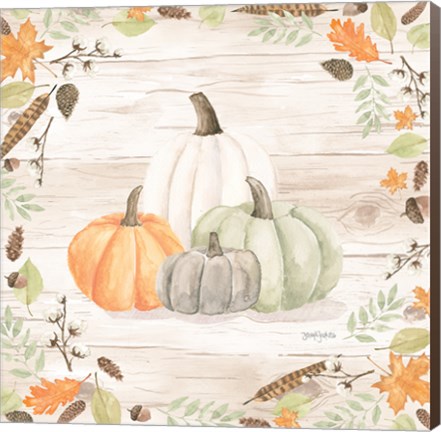 Framed Autumn Offering I Light Print