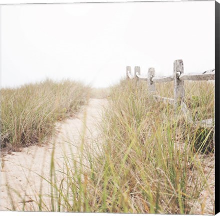 Framed To the Beach Print