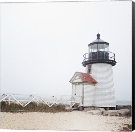 Framed Brant Point Light Print