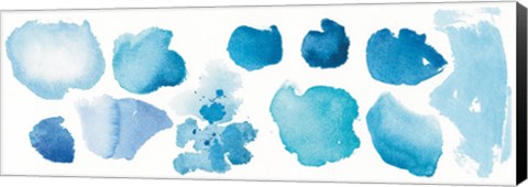 Framed Watercolor Stones V Print