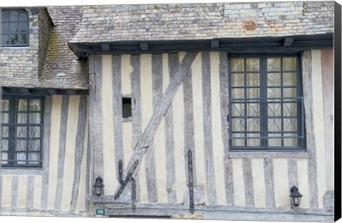 Framed Timber Framed House Print