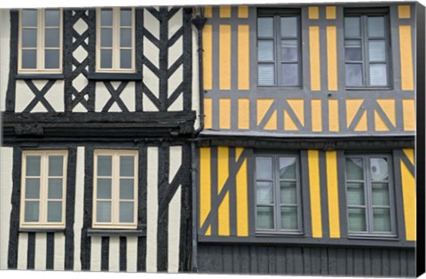 Framed Timber Framed Houses Print