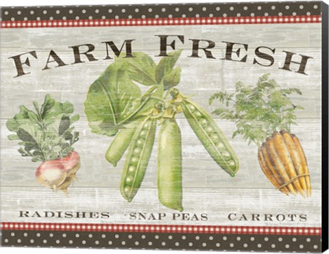 Framed Farm Fresh Print