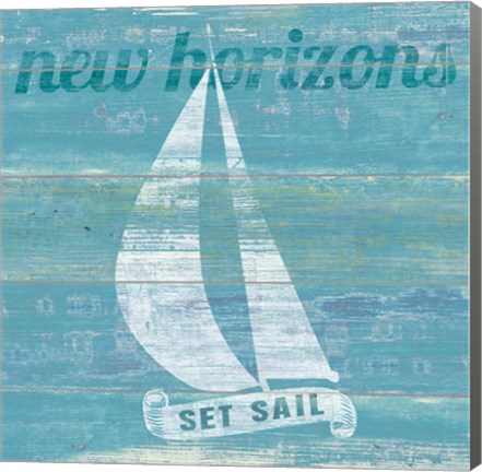 Framed Drift Sailboat Print