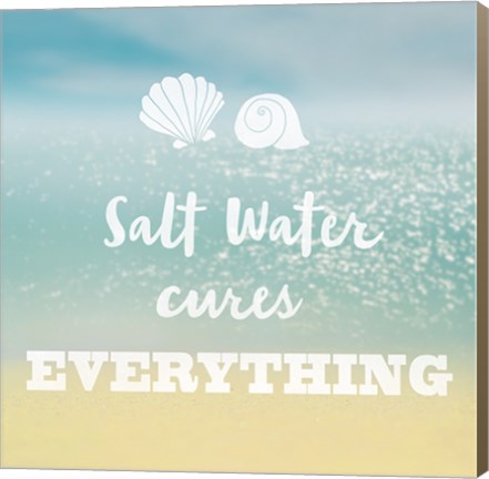 Framed Salt water Cure Print