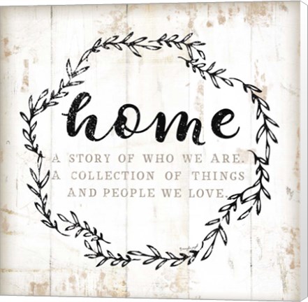 Framed Home - A Story of Where We Are Print