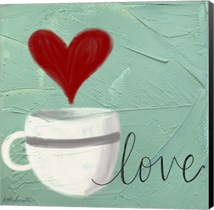 Framed Coffee Love Print