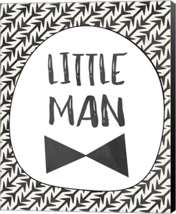 Framed Little Man Print