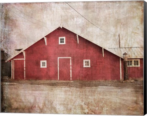 Framed Home Place Barn Print