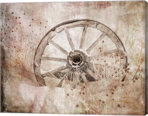 Framed Wagonwheel Print