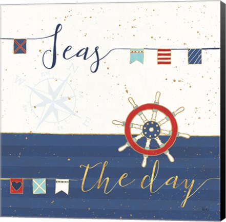 Framed Underlined Nautical III Print