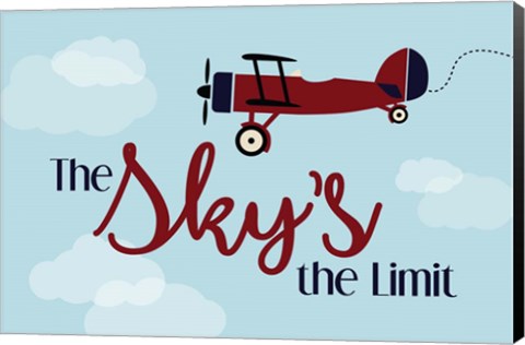 Framed Sky&#39;s the Limit Print