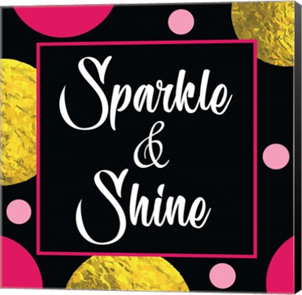 Framed Sparkle &amp; Shine Print